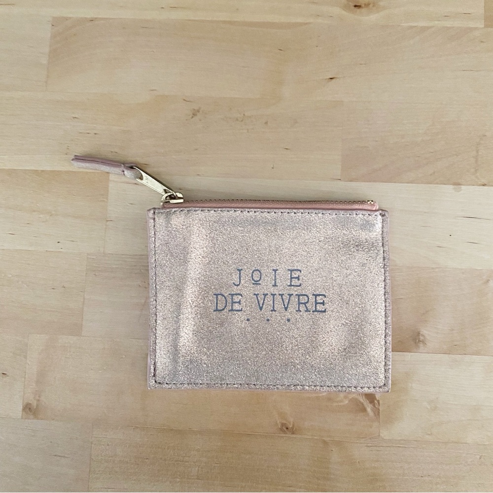 Anthropologie Pink Card Holder